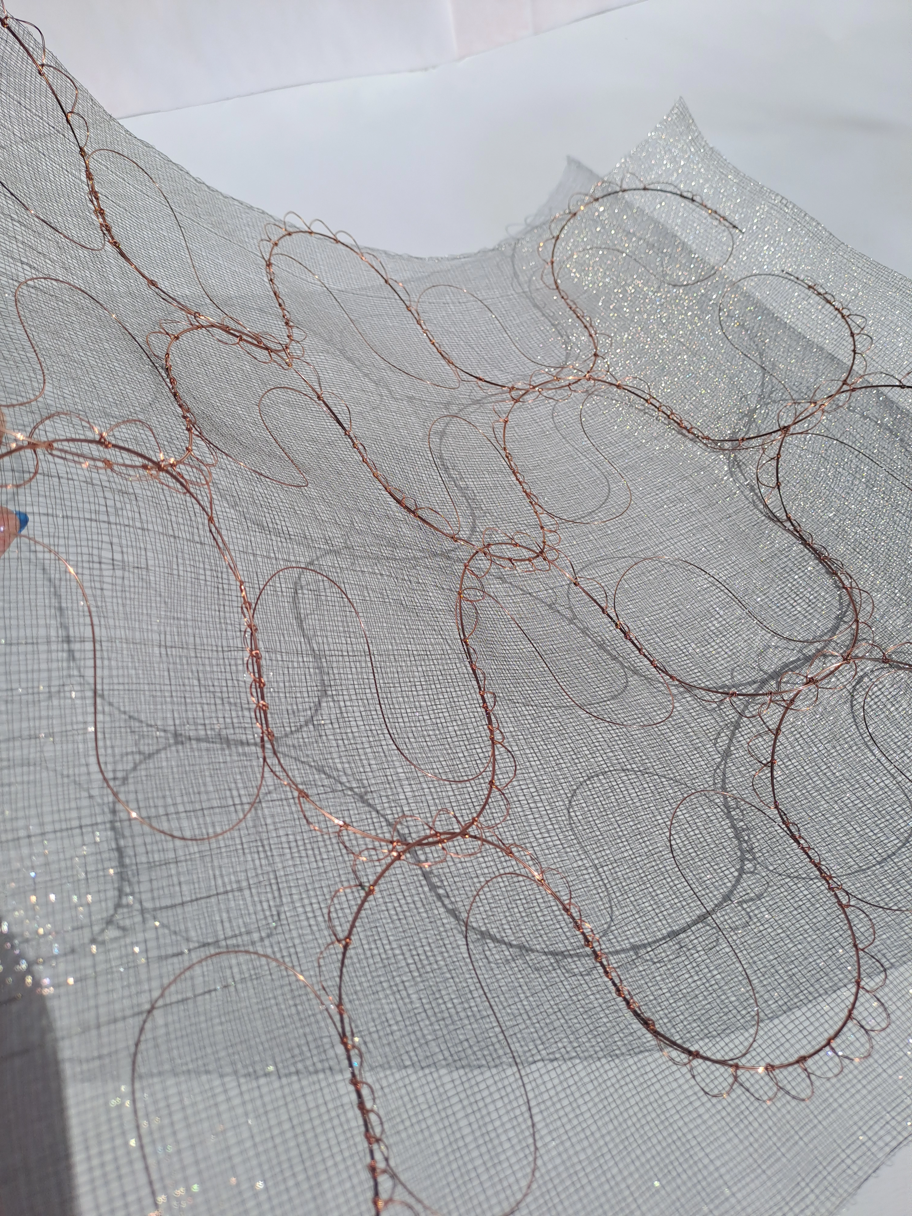 tissage en Aluminium, Cuivre